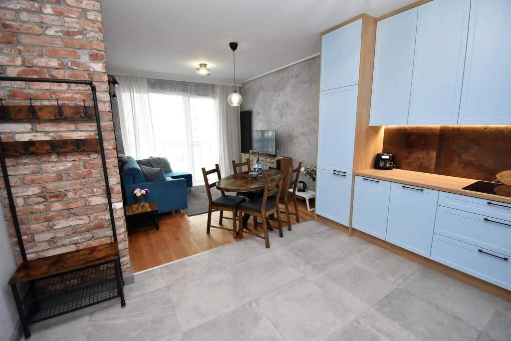 גדנסק Apartament Blue Bastion Walowa 23C Z Klimatyzacja I Miejscem Parkingowym W Podziemnym Parkingu מראה חיצוני תמונה